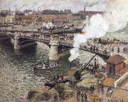 Camille Pissarro The Boldieu Bridge,Rouen oil painting
